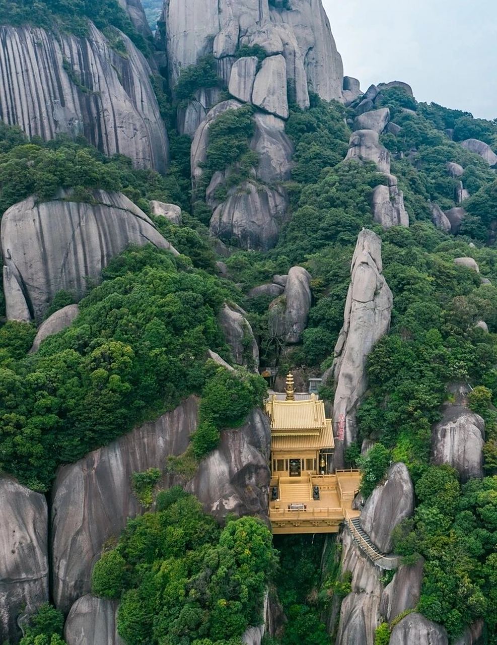 海上仙都太姥山,爱爬山的你一定要来 太姥山风景名胜区位于福建省宁德
