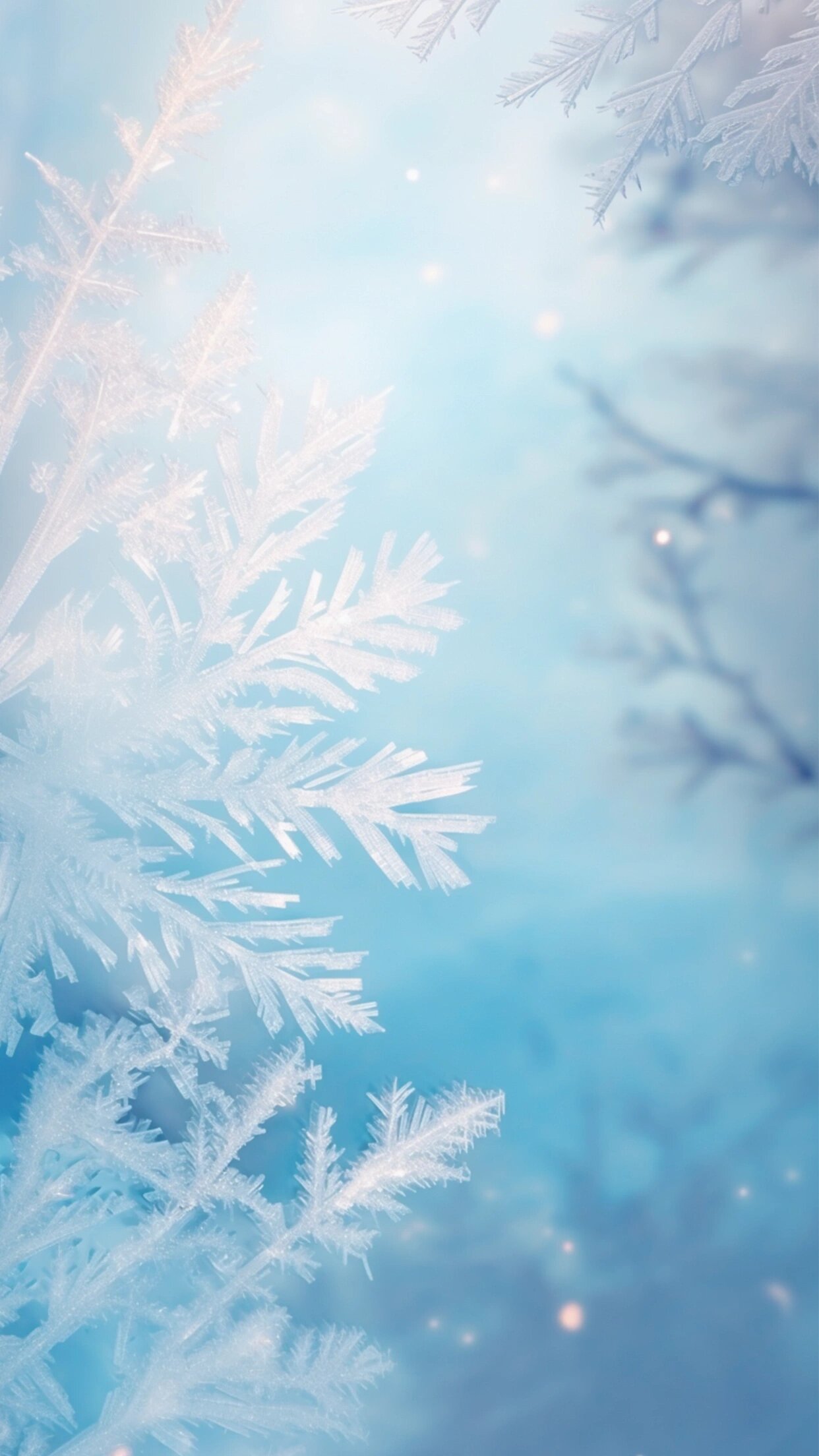 20立冬素材|雪花背景图|海报背景  到啦~ 南方可能还不太明显,但北方