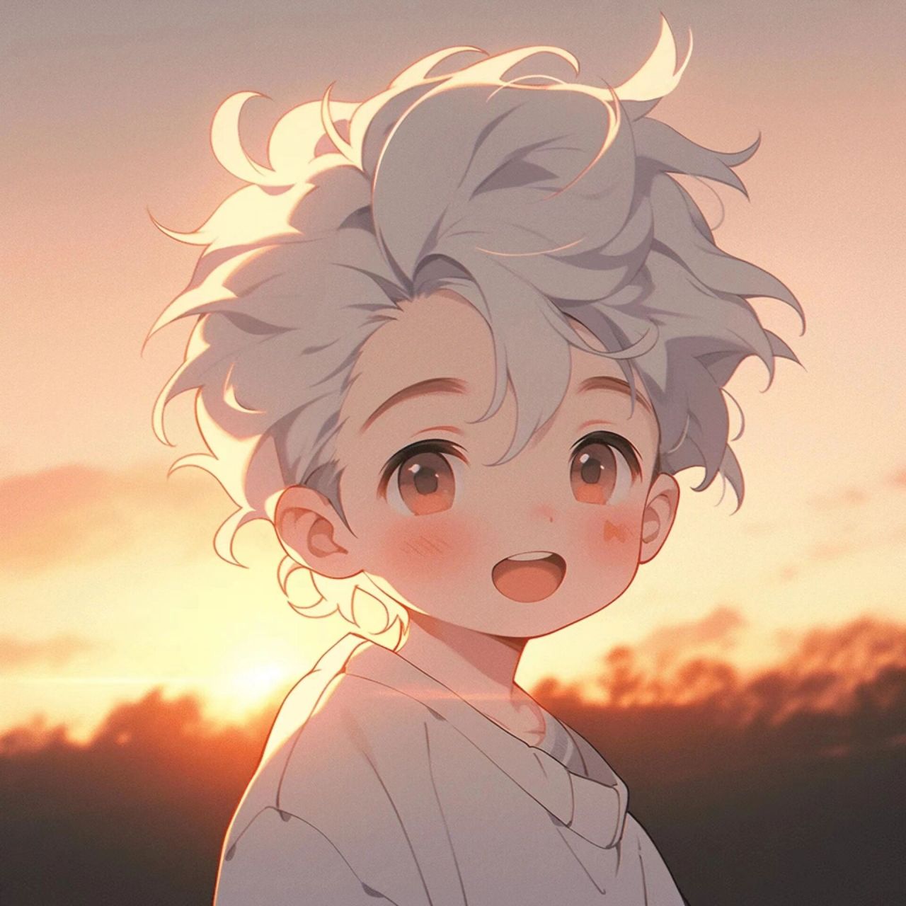 日落版可爱头像|男