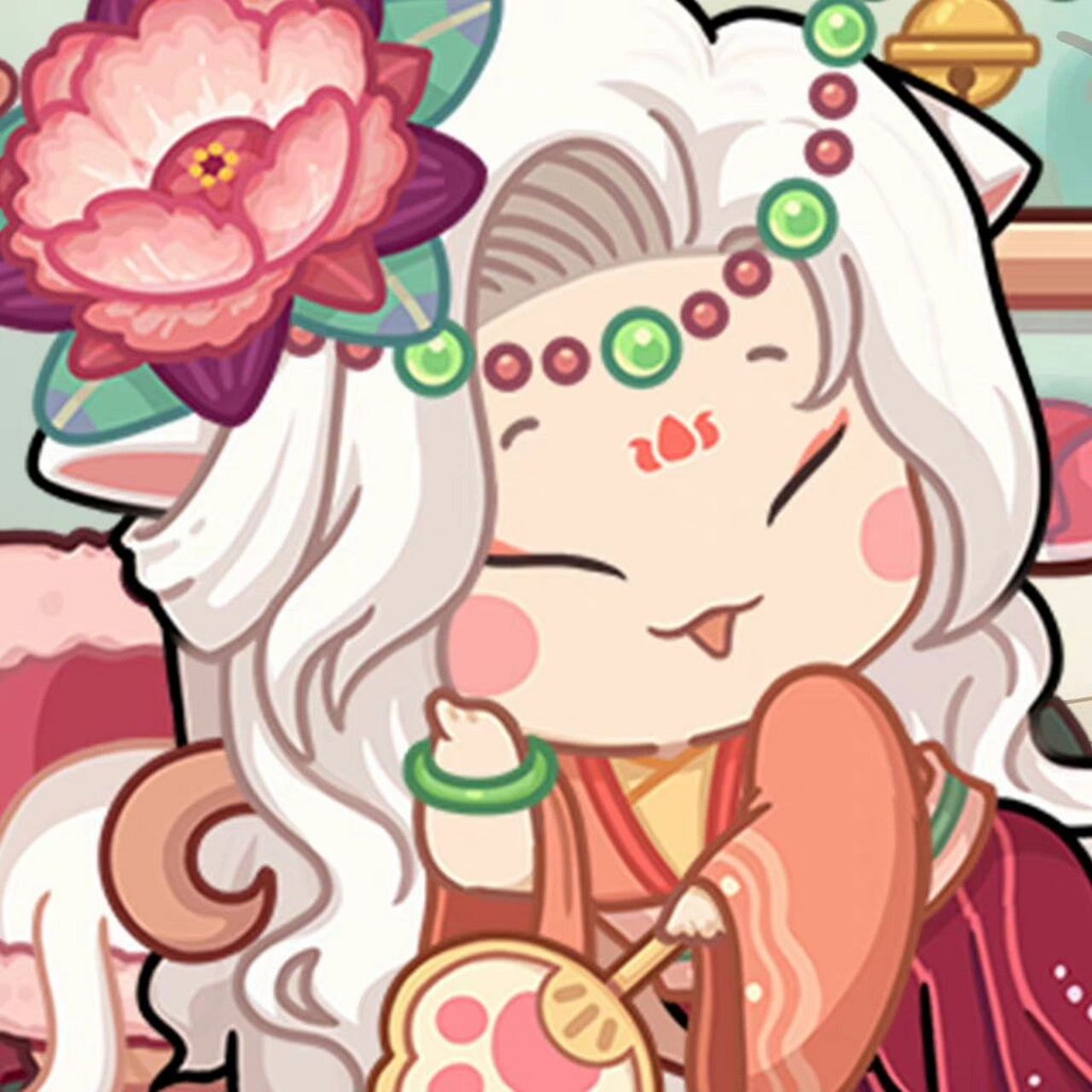 历喵头像来啦    汤圆酱今天很漂亮哦豆花酱也是 花卷也很可爱 我们的