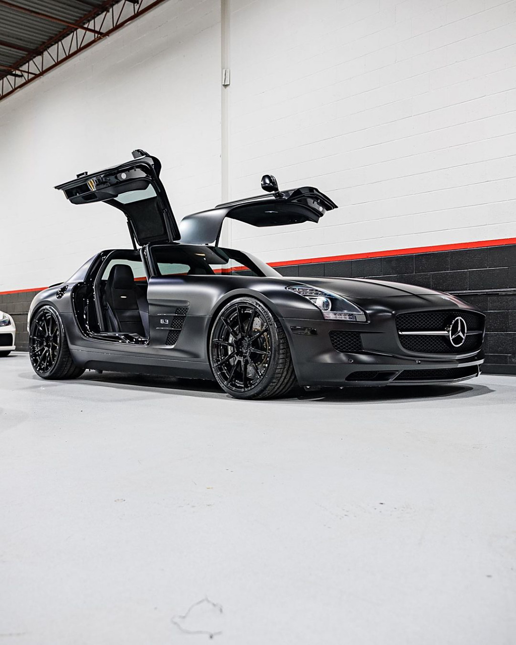 奔驰 mercedes-amg sls 黑武士