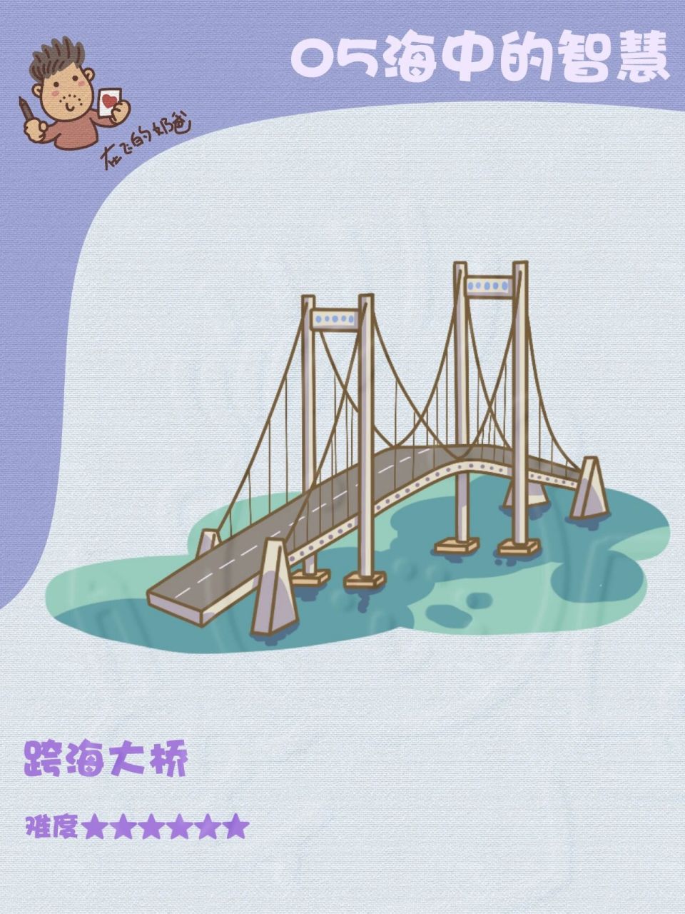 汕头海湾大桥简笔画图片