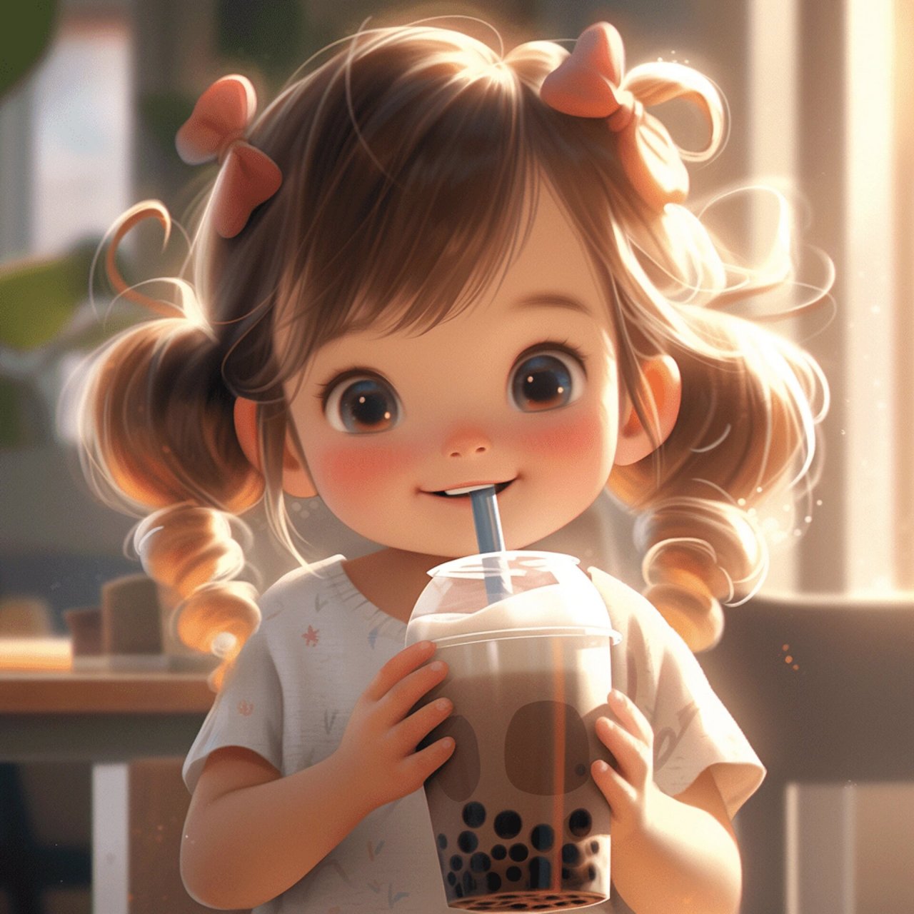 奶茶宝宝 | 可爱头像 | 女生头像