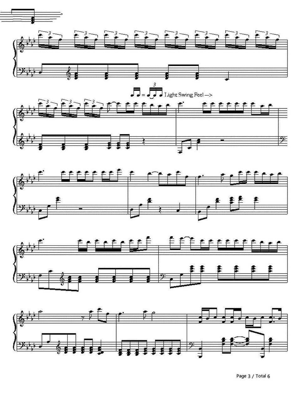 刘宪华《trap》钢琴谱