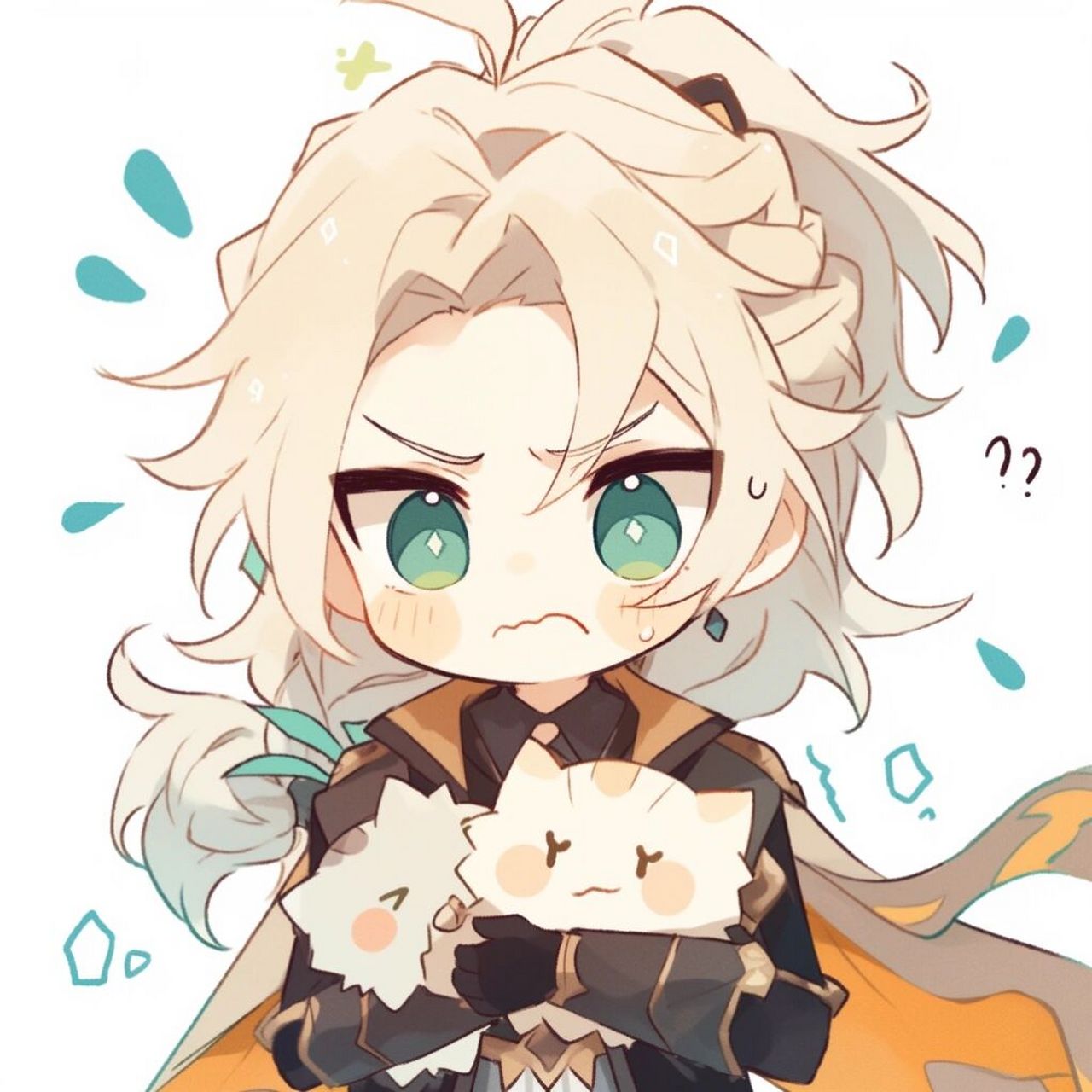 原神|超可爱的阿贝多 「黑土,是炼金术的语源,也是生命的根基.