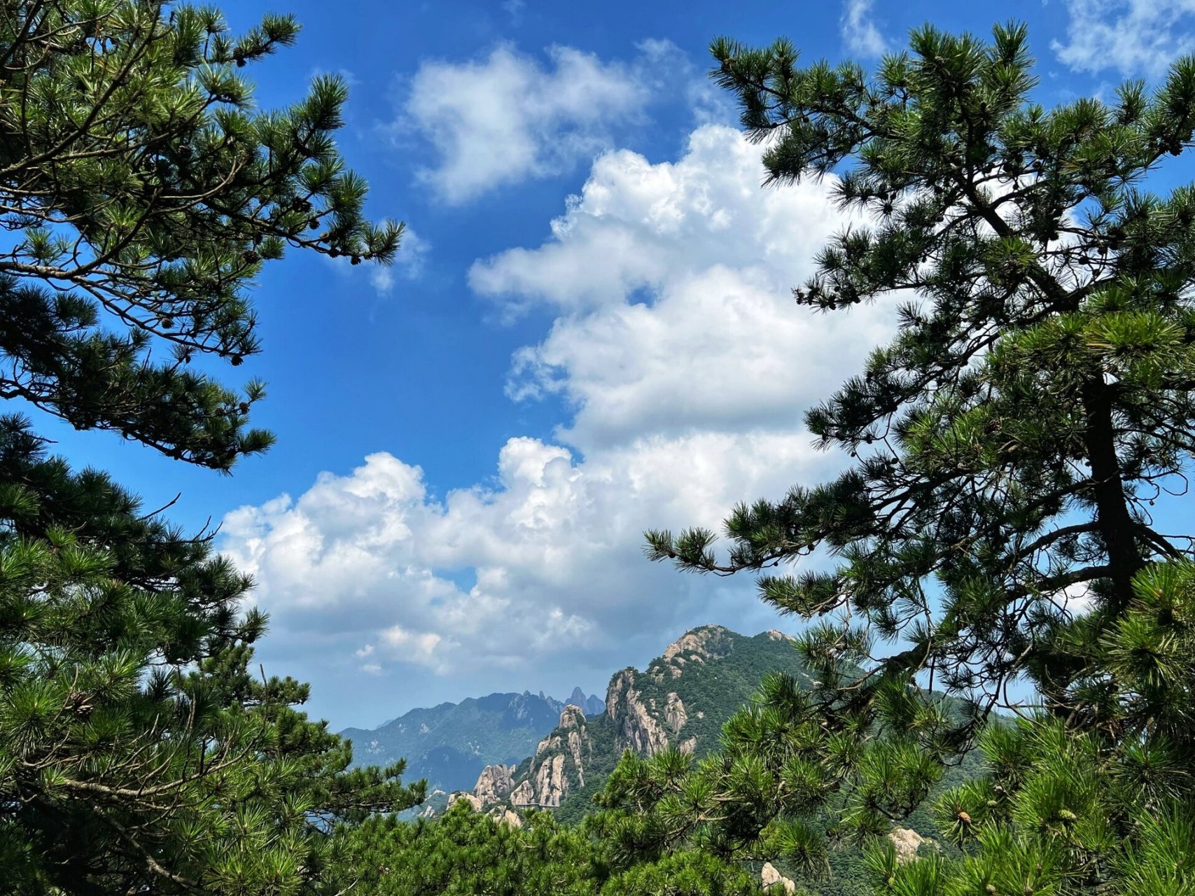 九华山-天台 花台省索道费路线 九华山天台和花台的风景还是非常美的.