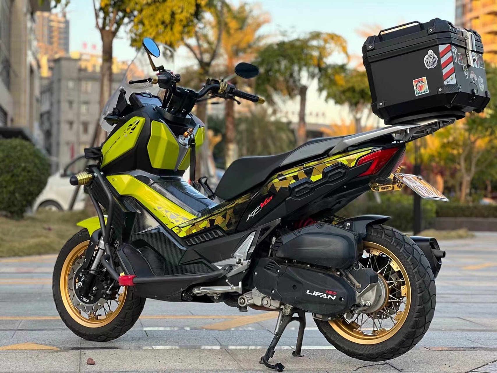 2022年力帆kpv150越野版 力帆kpv150 越野版22年 行驶5000 km最新款