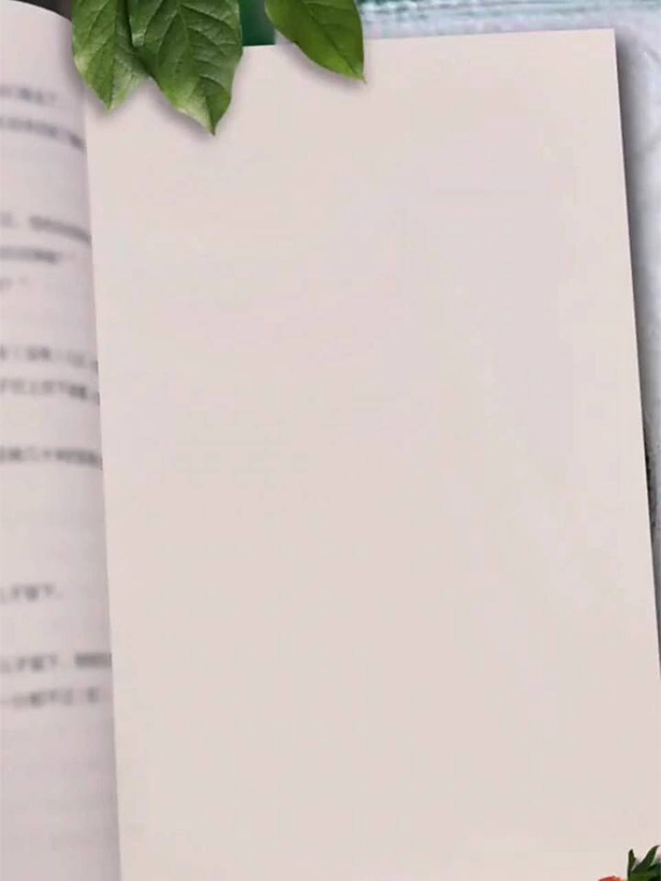 书单空白素材 突然好想失去了什么 又好像从来都没拥有过.