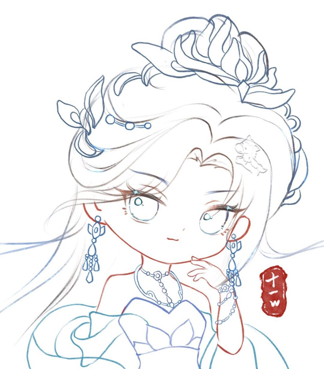 q版人物# #素材# #女生头像# #诛仙# #诛仙陆雪琪# #陆雪琪# #诛仙