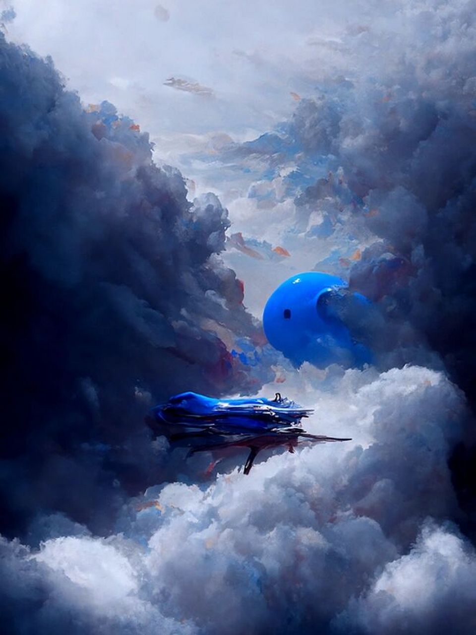 ai教我来画画 三体之蓝色空间号