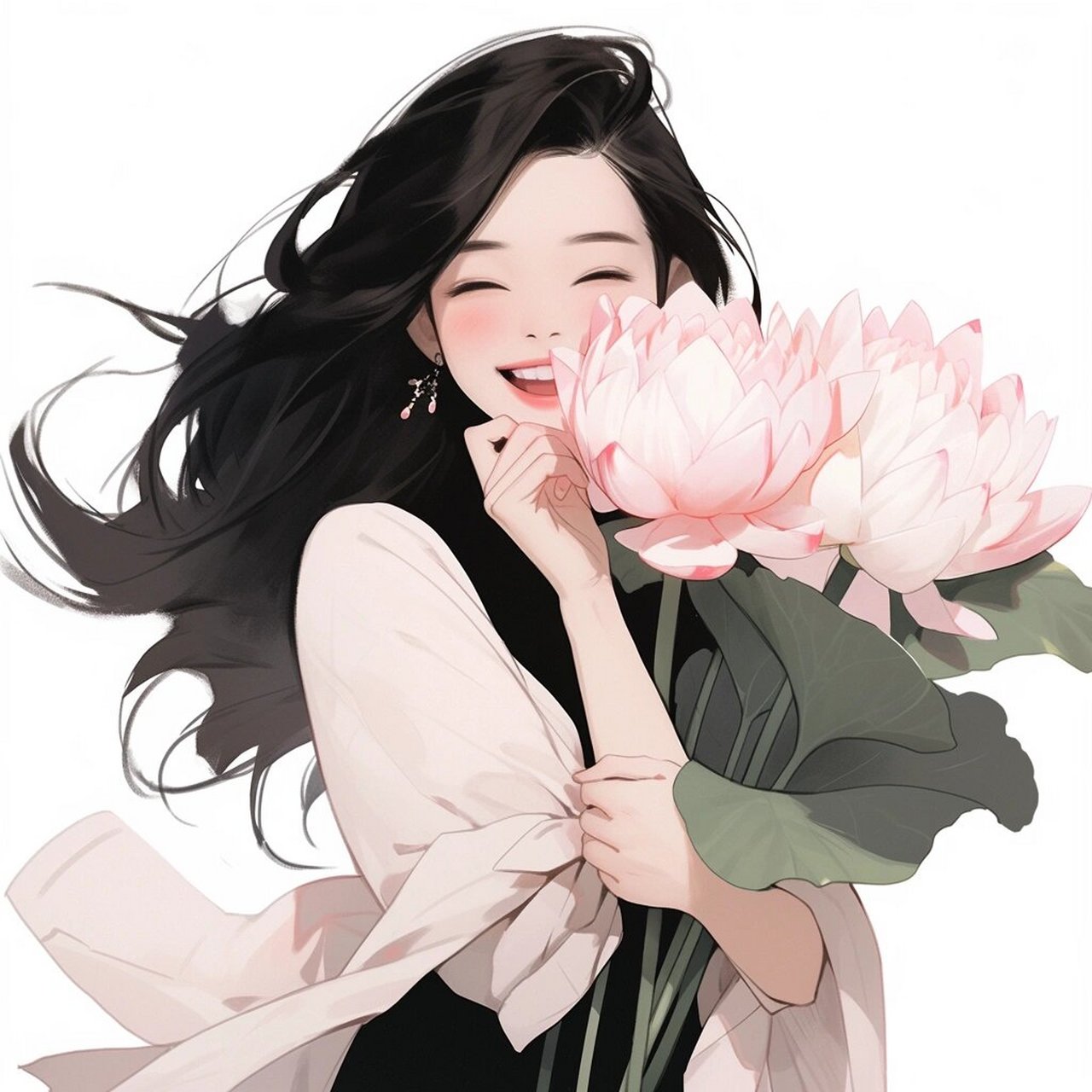 小姐姐们冲冲冲#头像分享# #女生头像# #好运头像# #好运莲莲# #头像