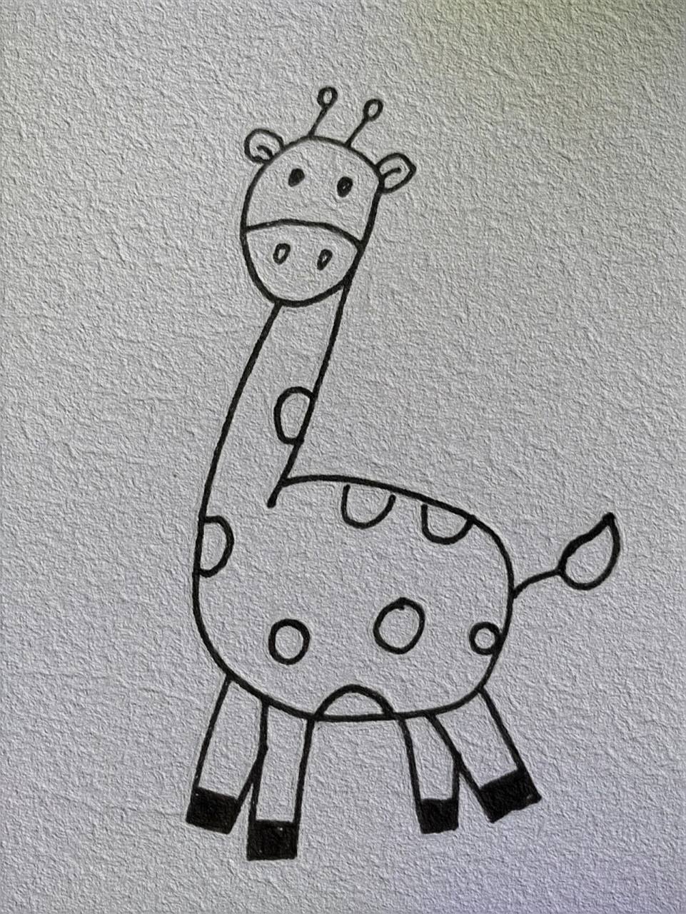 小鹿简笔画教程