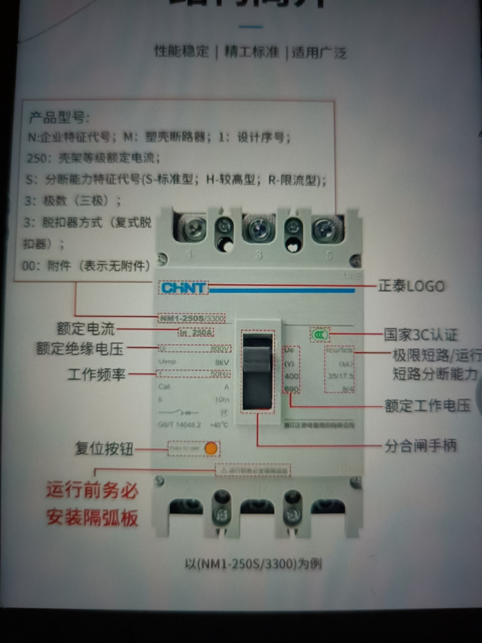 chnt断路器说明书图片