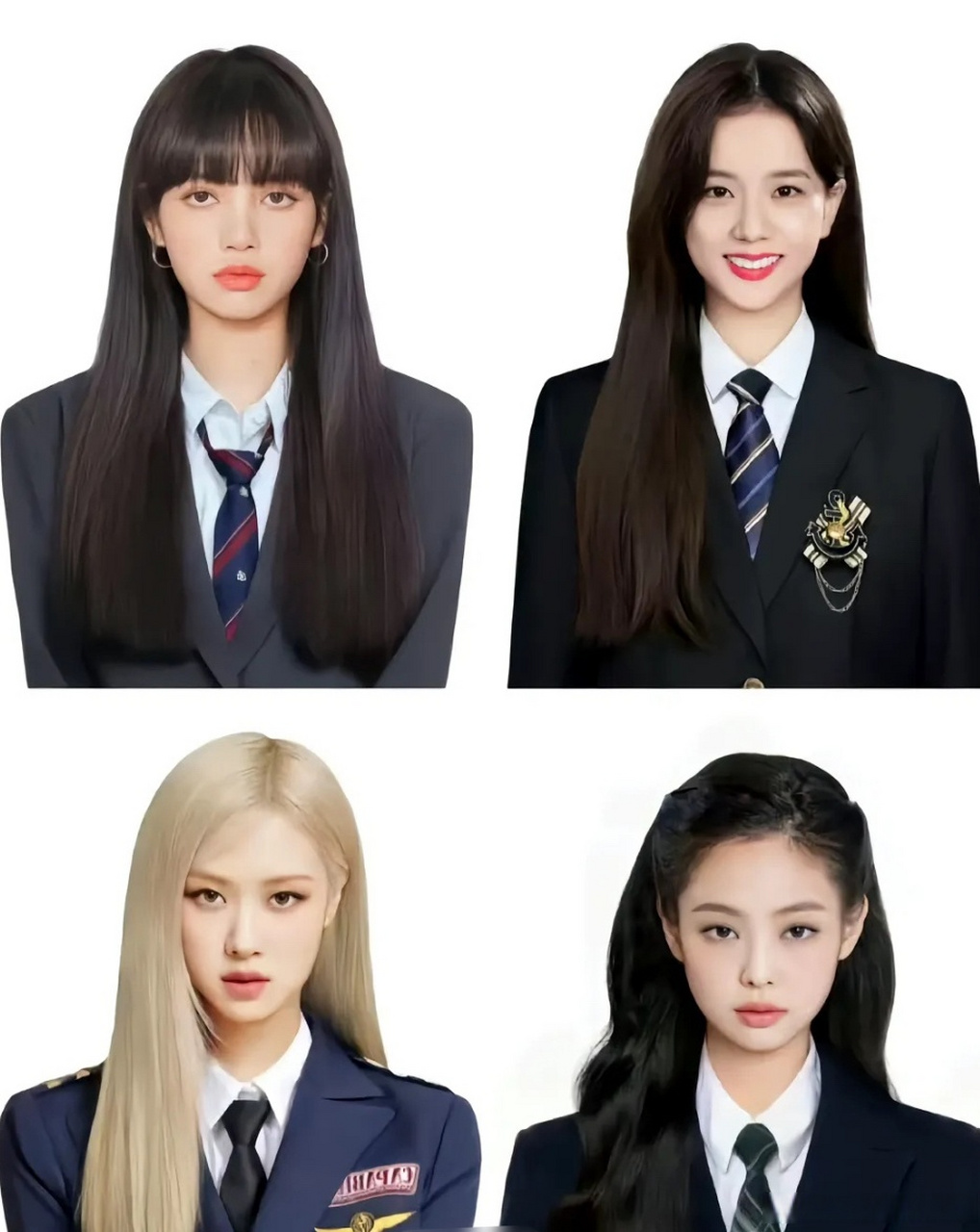 jennie虽然交了三个男友,但合计起来都不如lisa的一个男友牛逼.