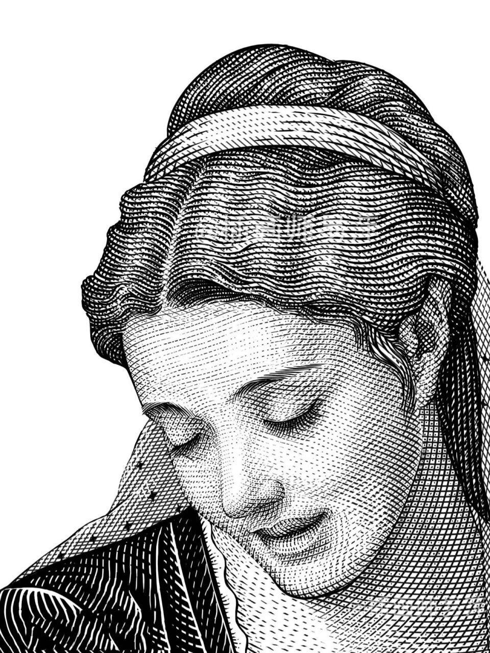 第一次画这么细风格的铜版画,时间断断续续画了两个礼拜的母亲节海报