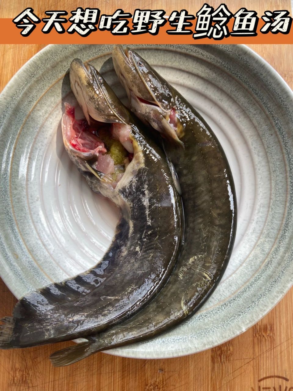 价格还好15一斤 两条13元 家庭版教程如下 02做法:鲶鱼身上很多黏液