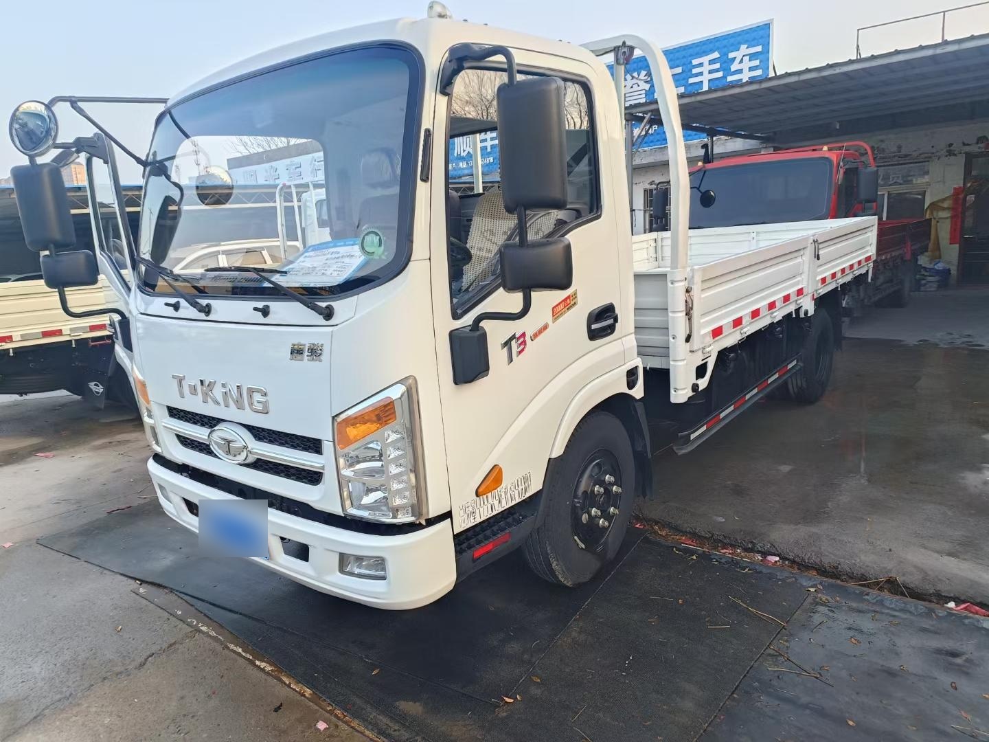 21年3月份新款唐骏t3,4米2平板车!厢内宽2米1!车况精品!