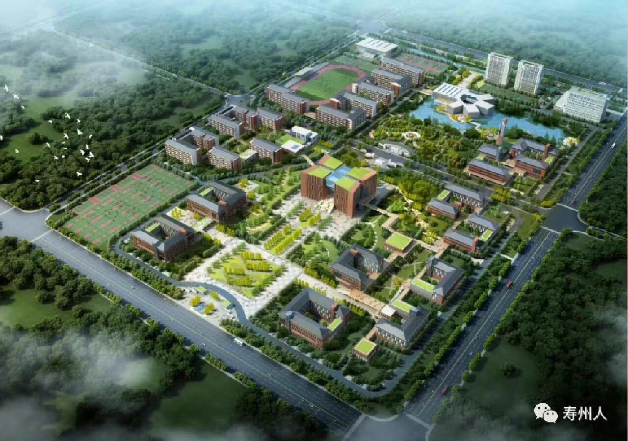 新校区在寿县 在2021年10月18日上午,合肥经济学院(新桥校区)举行封顶
