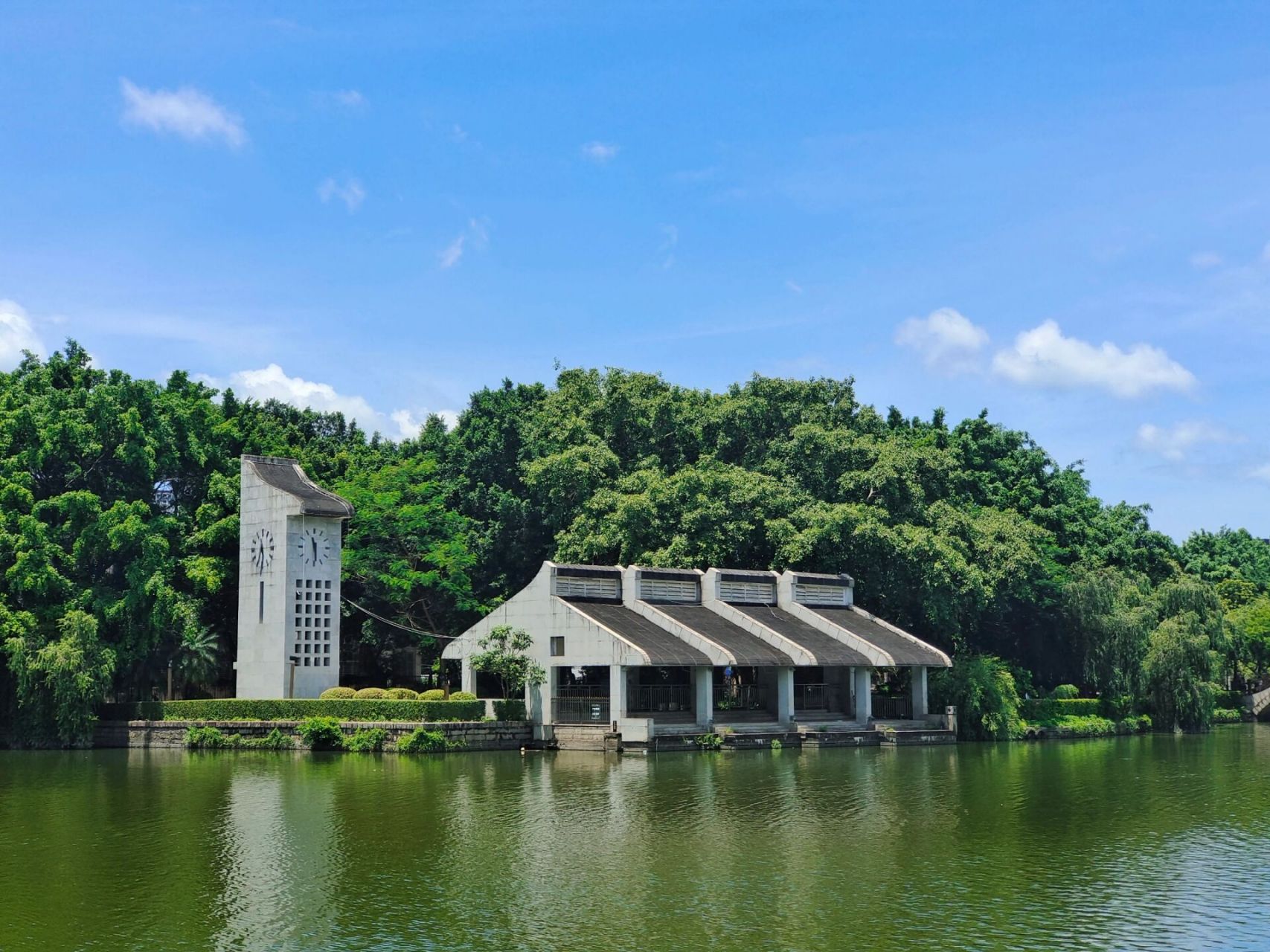 滴!漳浦西湖公园 适合吹风散步