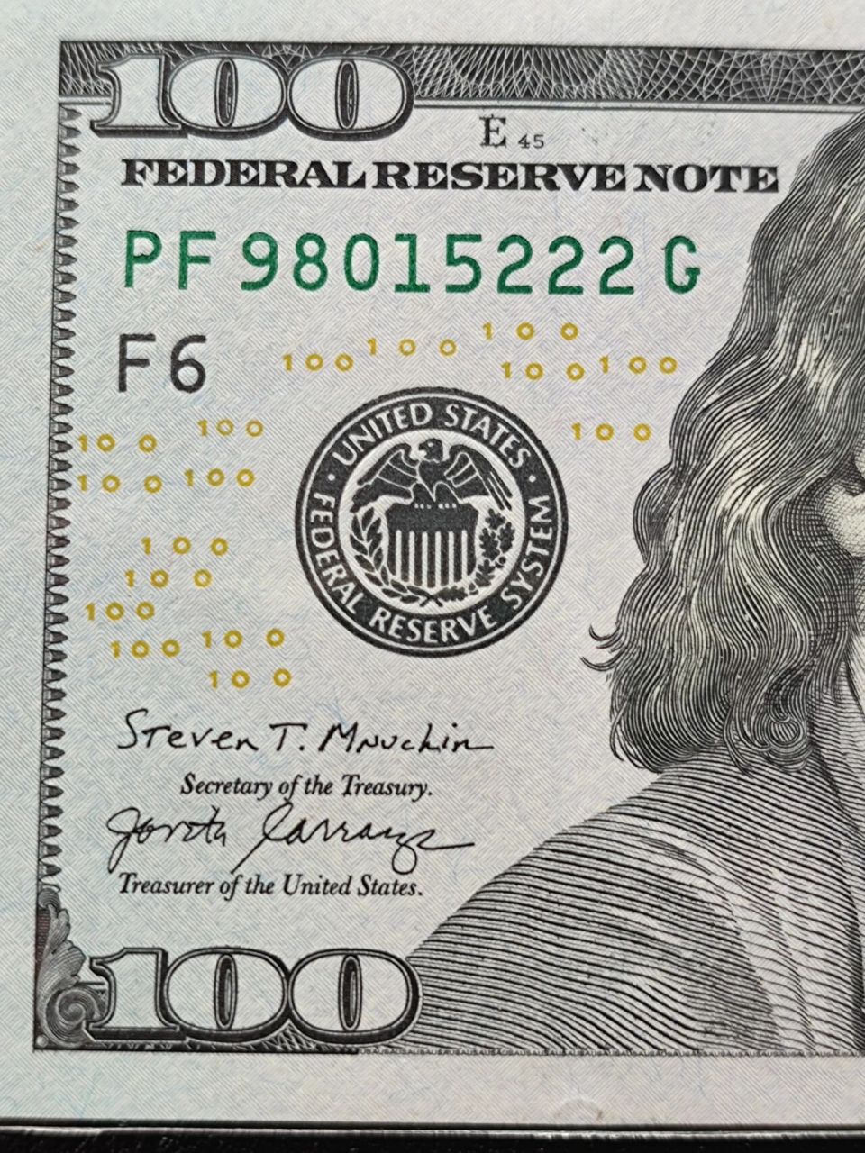 富兰克林(benjamin franklin,1706-1790)肖像,因为他曾在美国独立战争