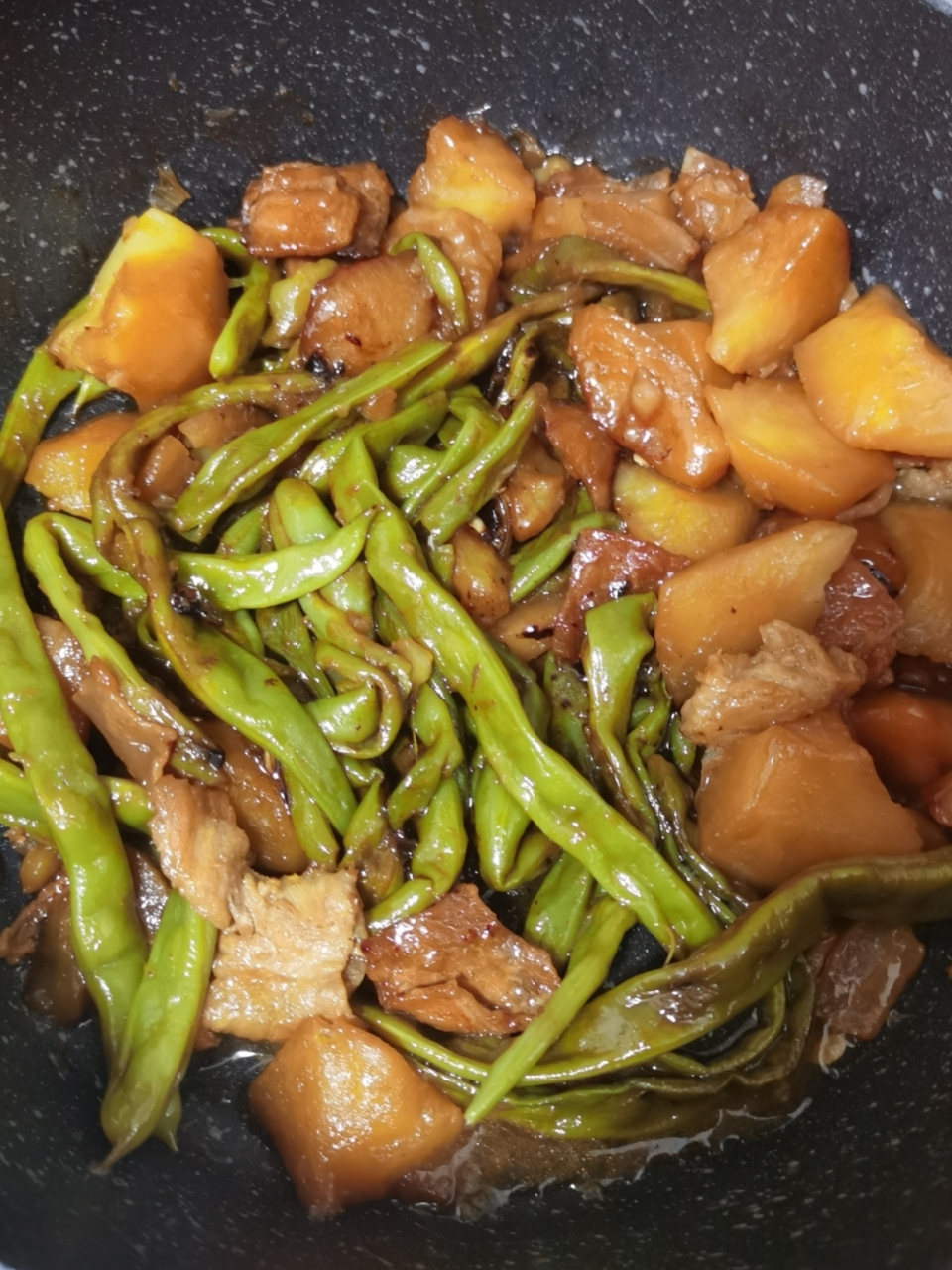 豆角炖土豆这么做绝绝子!