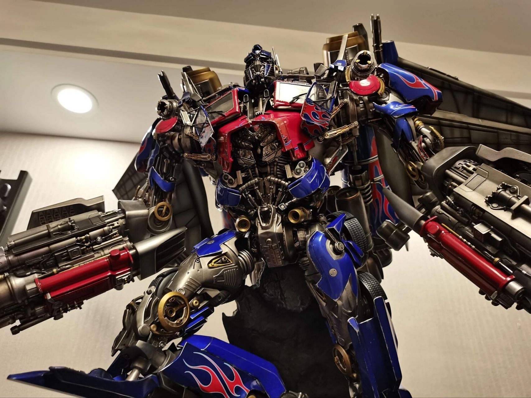 p1s飞翼擎天柱 变形金刚 这款飞翼擎天柱想要好久.太喜欢了.