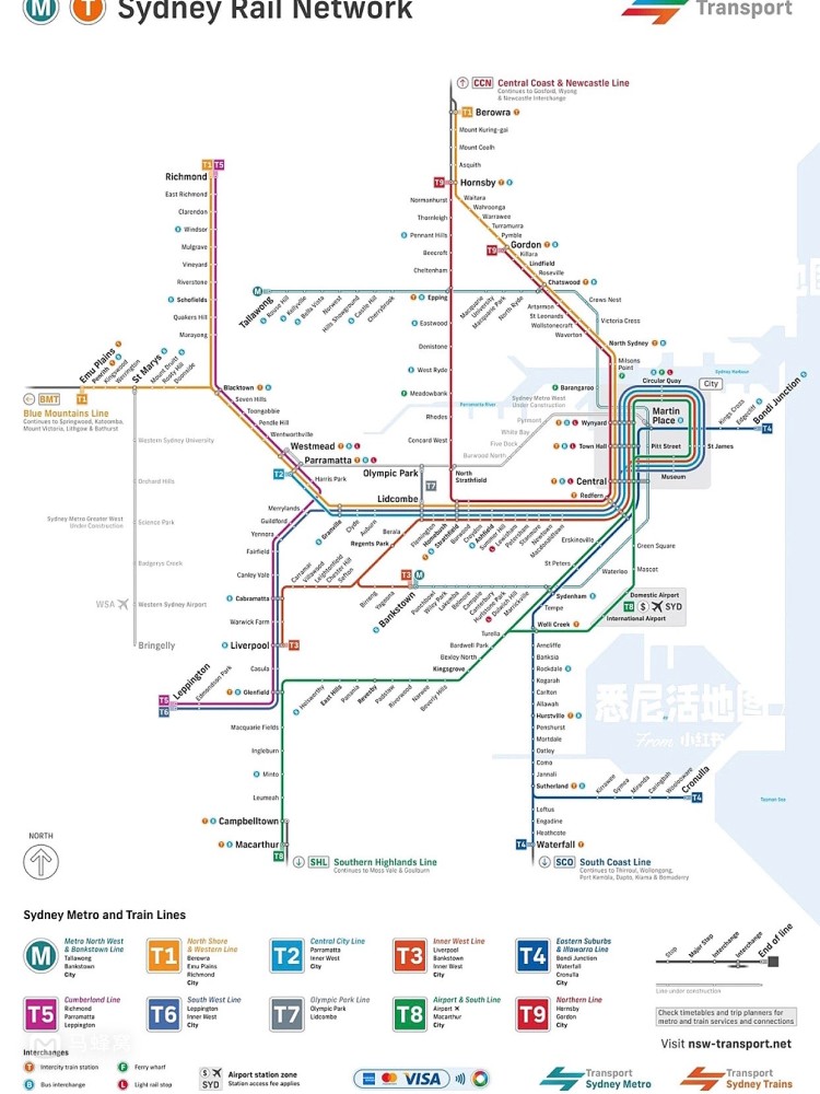 悉尼轨道交通图片