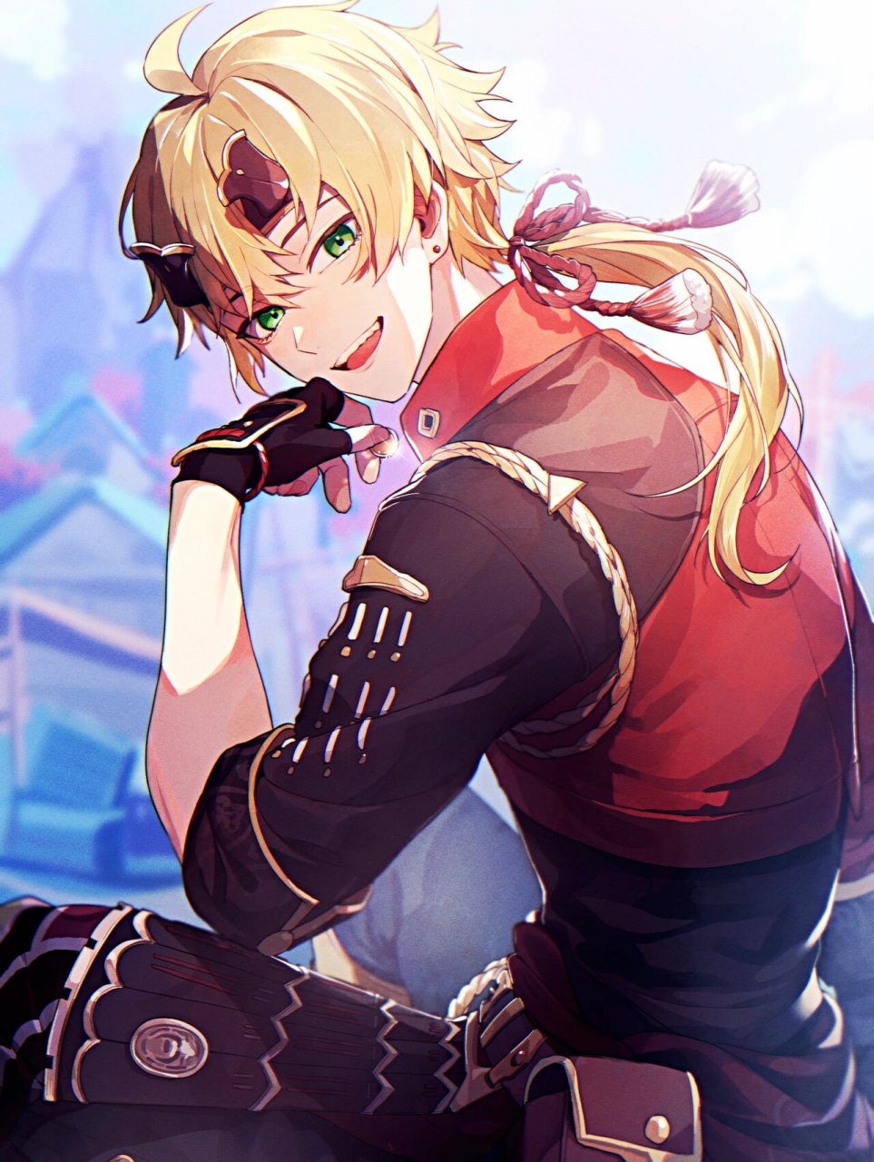 【托马】特辑 原神 二次元游戏动漫男生图片壁纸背景插画头像