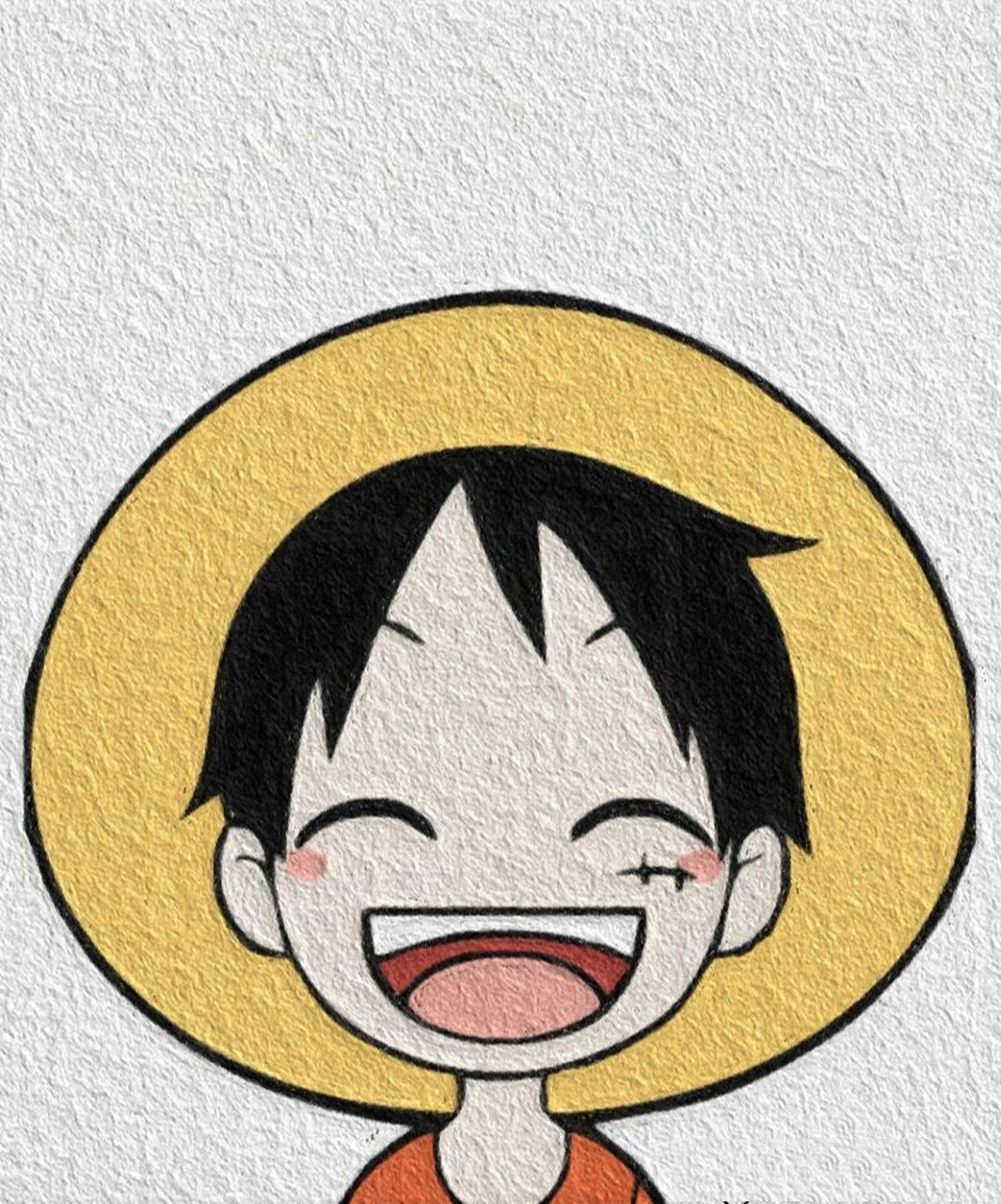 简笔画|是路飞(附步骤) 我是要成为海贼王的男人 比如有一块肉,英雄会