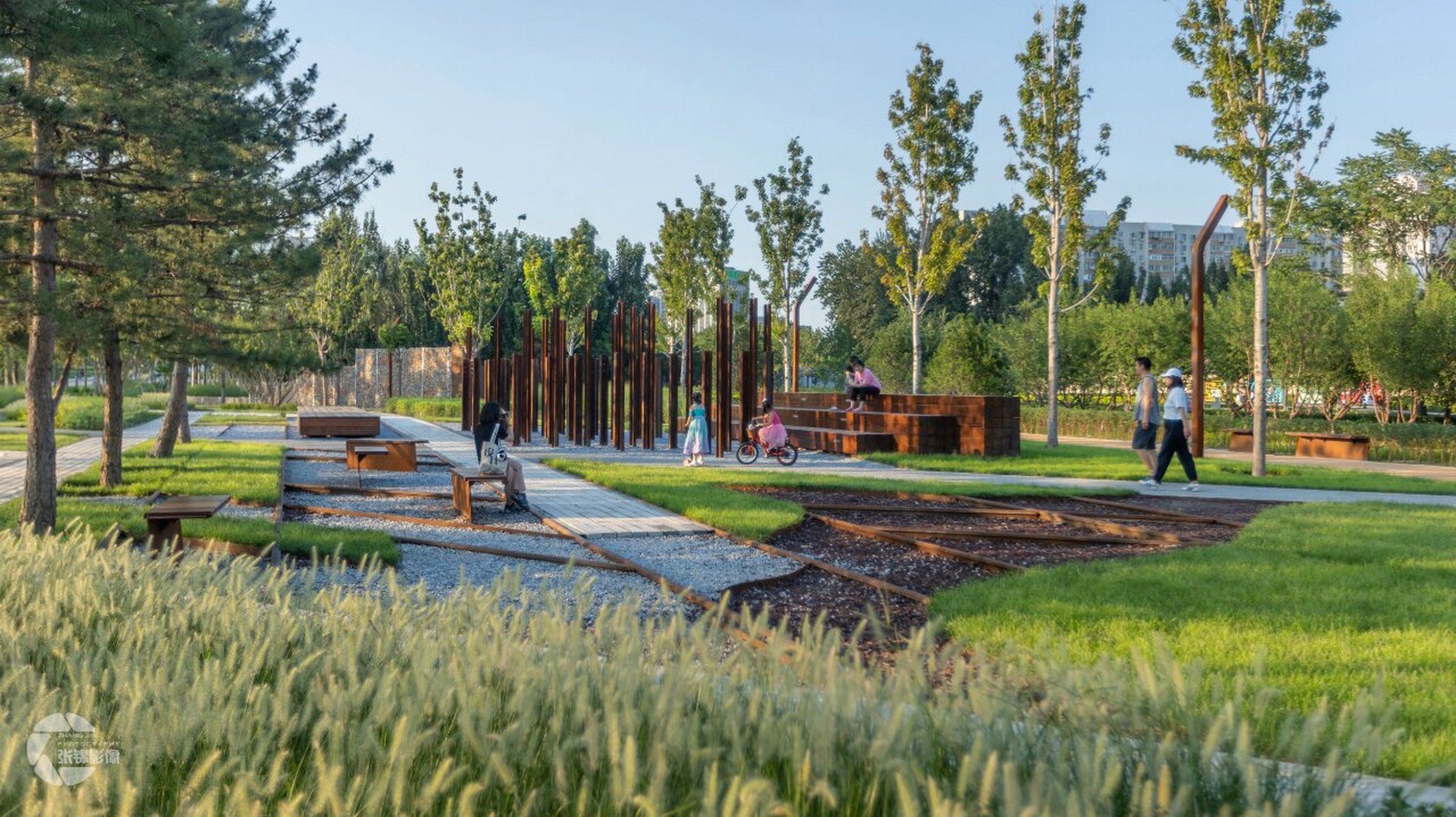 铁路更新丨京张铁路遗址公园—铁轨趣味花园  	 此节点为京张铁路遗址