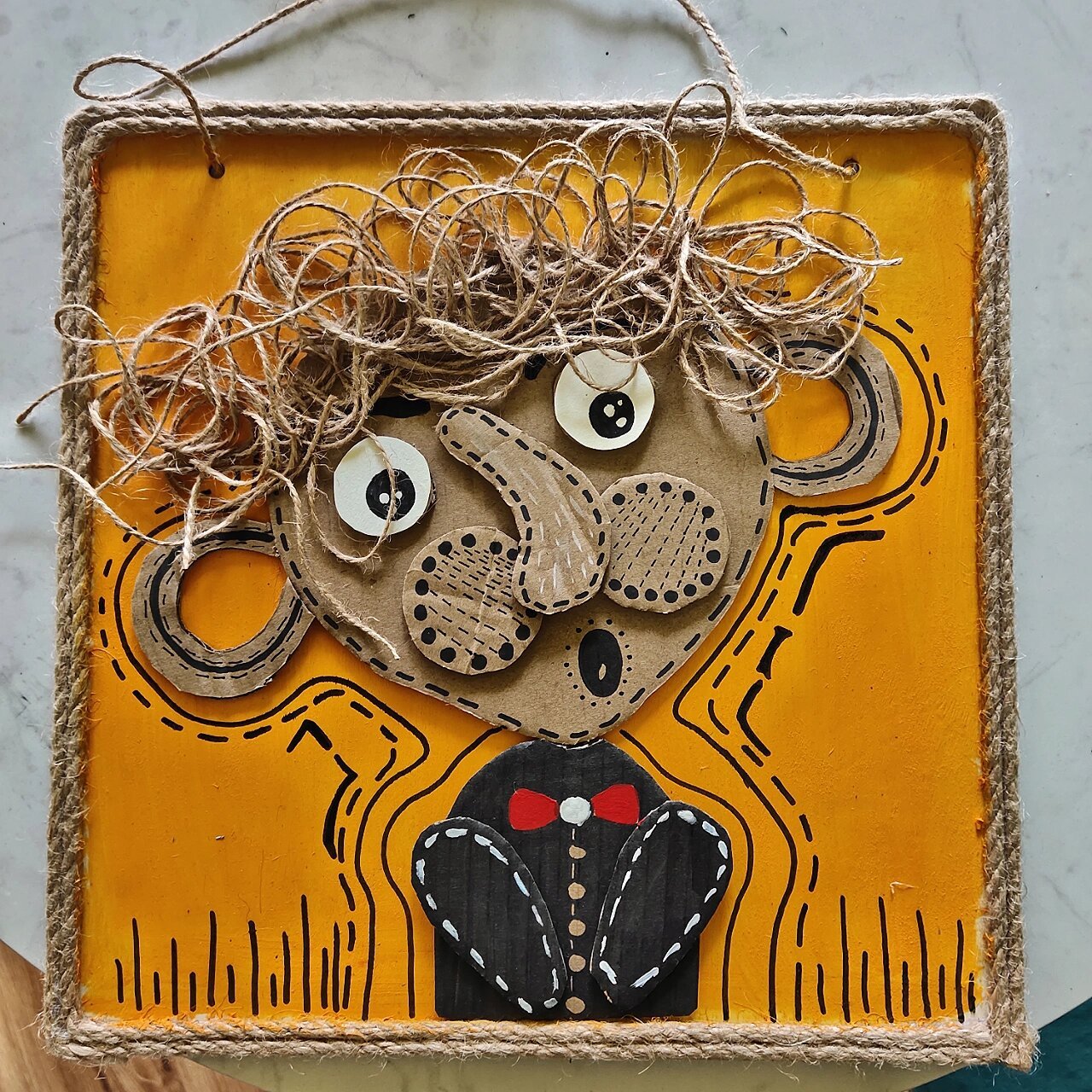 有趣的《纸板人》手工