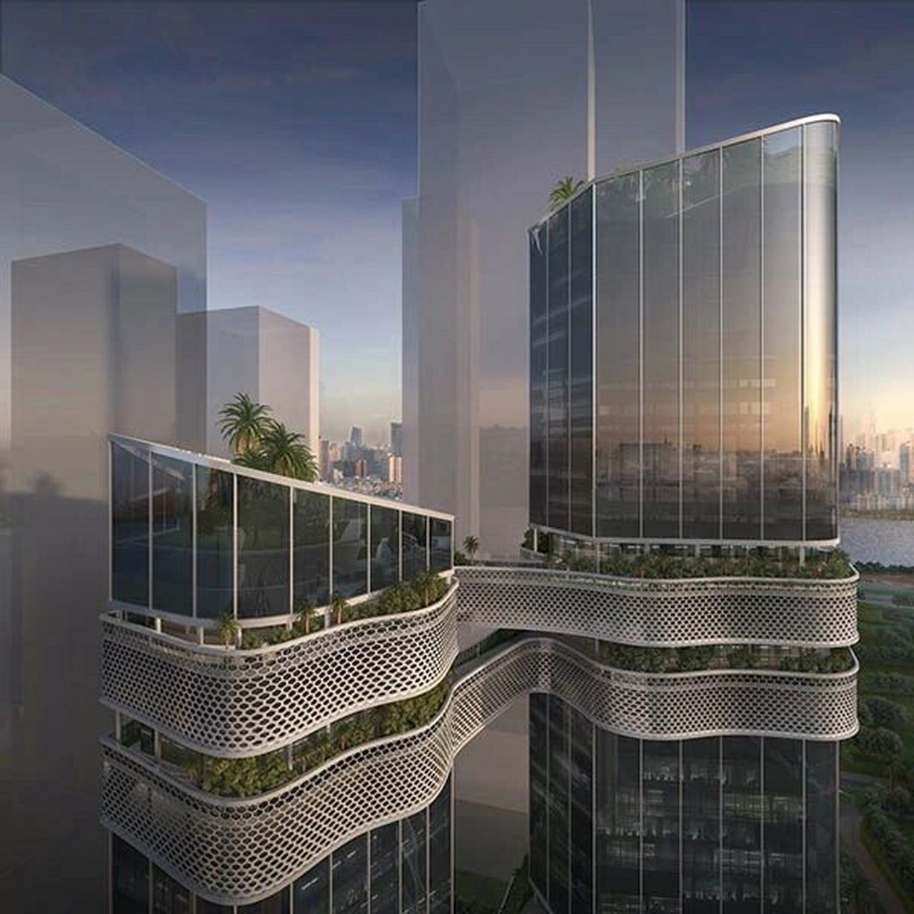 深圳"碳云智能"总部大楼 | groupgsa 	 #建筑设计# #案例分享# #设计