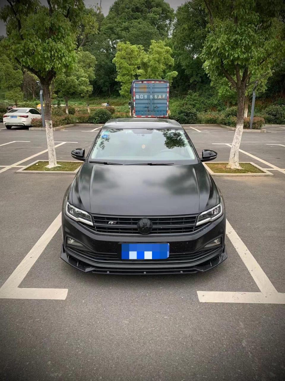 新时代大众新宝来黑武士改装案例.