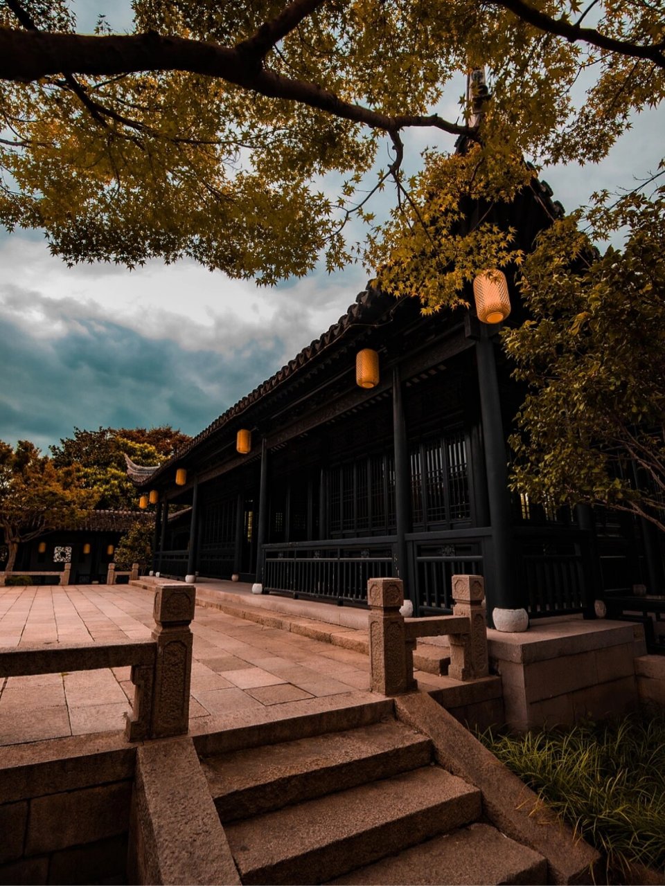 苏州园林 | 虹饮山房 | 享"乾隆行宫"之美誉 76虹饮山房,位于苏州市