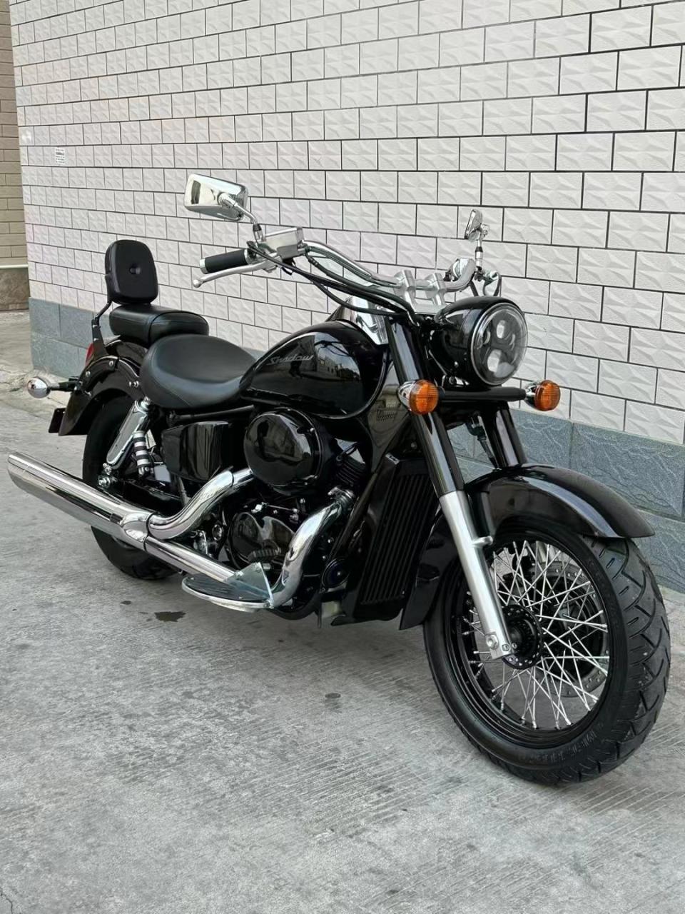 2012年本田沙都400 v型双缸水冷400cc排量 豪华版 双座位带靠背 led