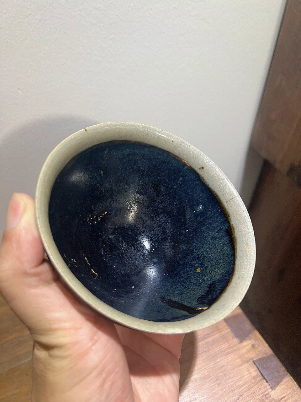 白覆轮,深腹茶盏. #老茶器# #茶生活# #宋瓷# #宋瓷之美