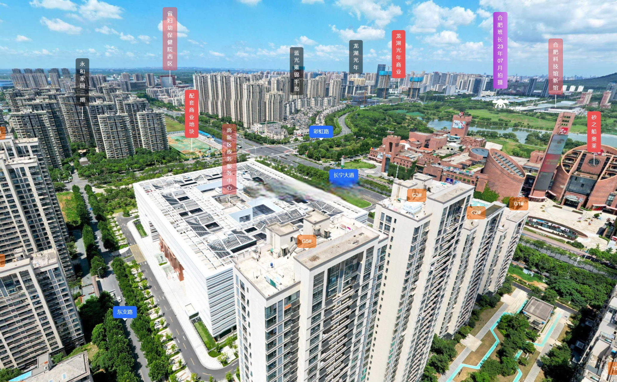 高新区祥源金港湾周边全景地图:  祥源金港湾地理位置非常好,位于