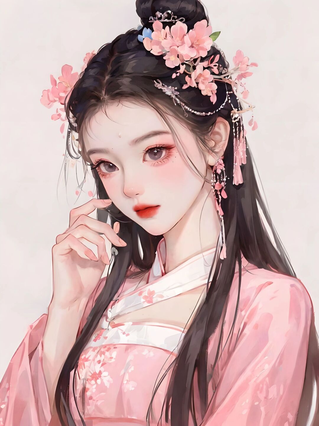 古风美人|桃花仙子94                     此图片由制作生成.