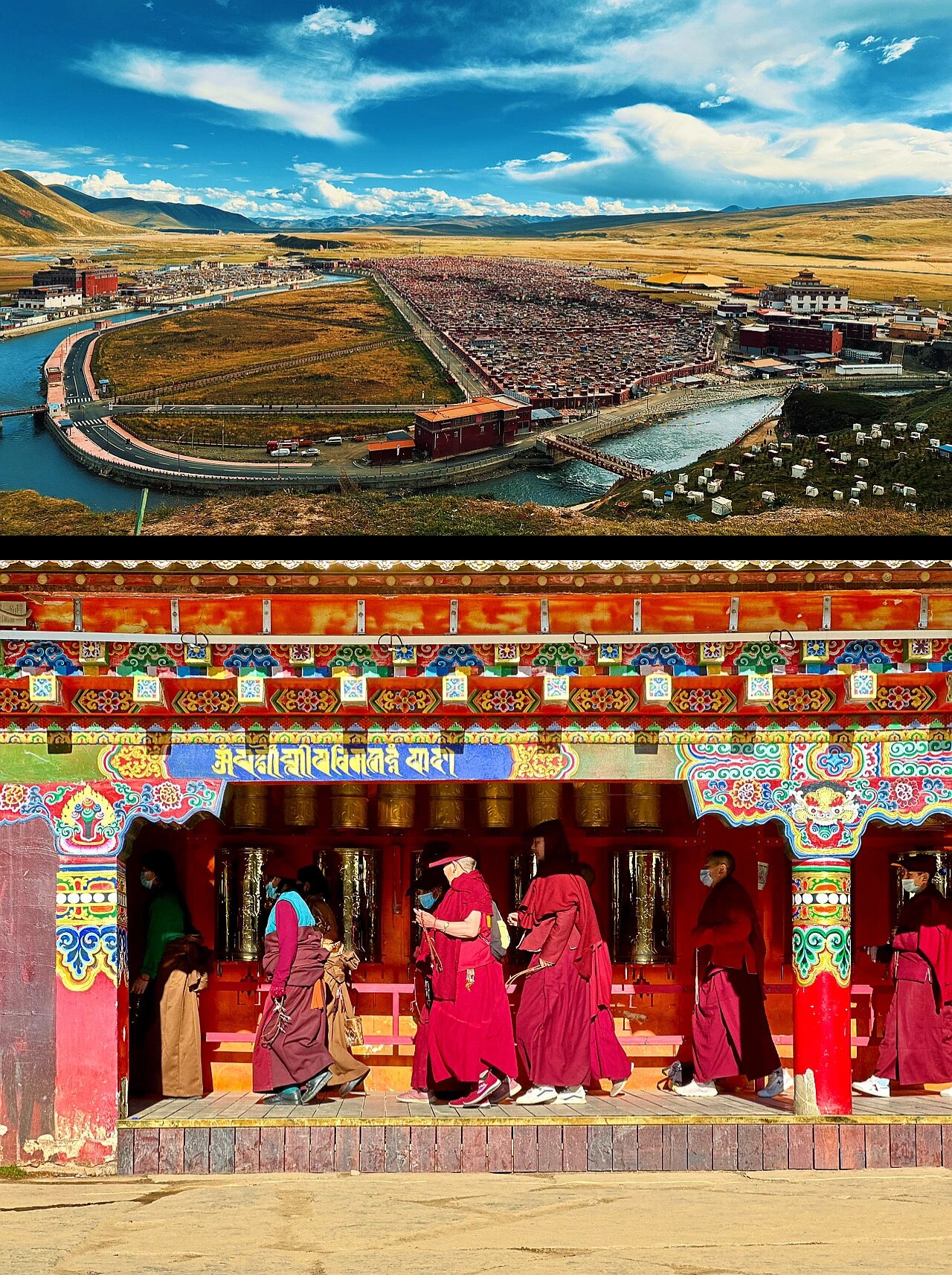 "火柴盒"里,生活条件极为艰苦,但她们依然日复一日的转经上课闭关修行