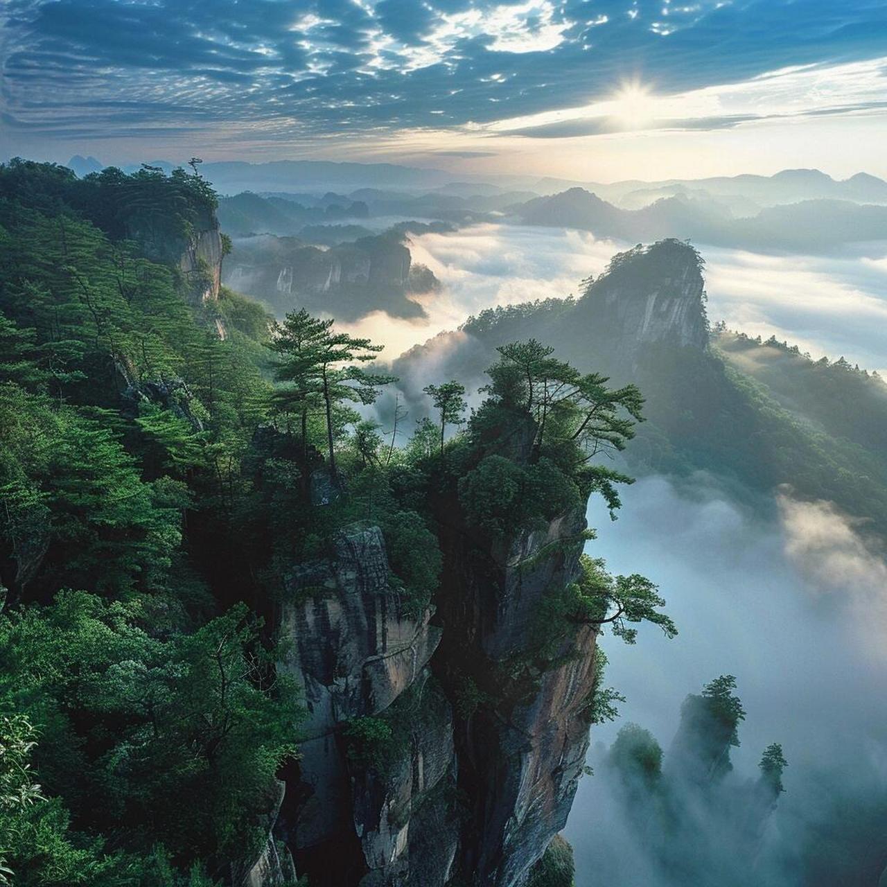 ➡️景点之旅～庐山 👇庐山是中国著名的风景名胜区,位于江西省