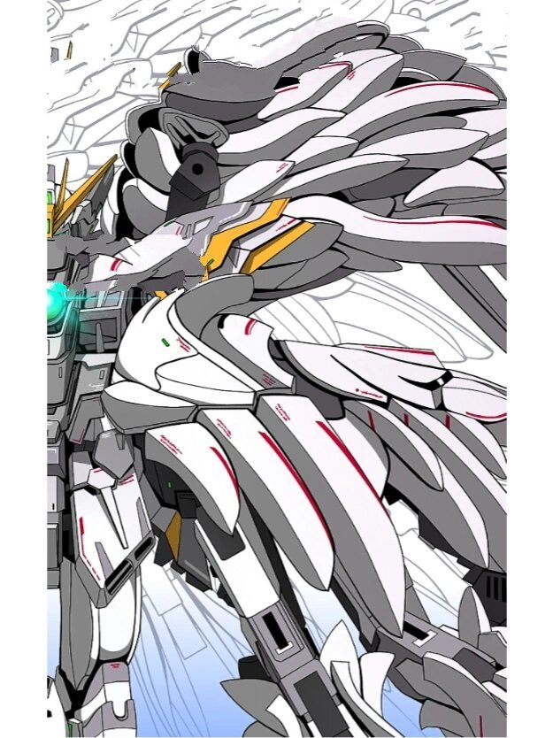 wing-gundam 白雪姬(畫高達系列) 點可以冇白雪姬配色 (喜歡的可以