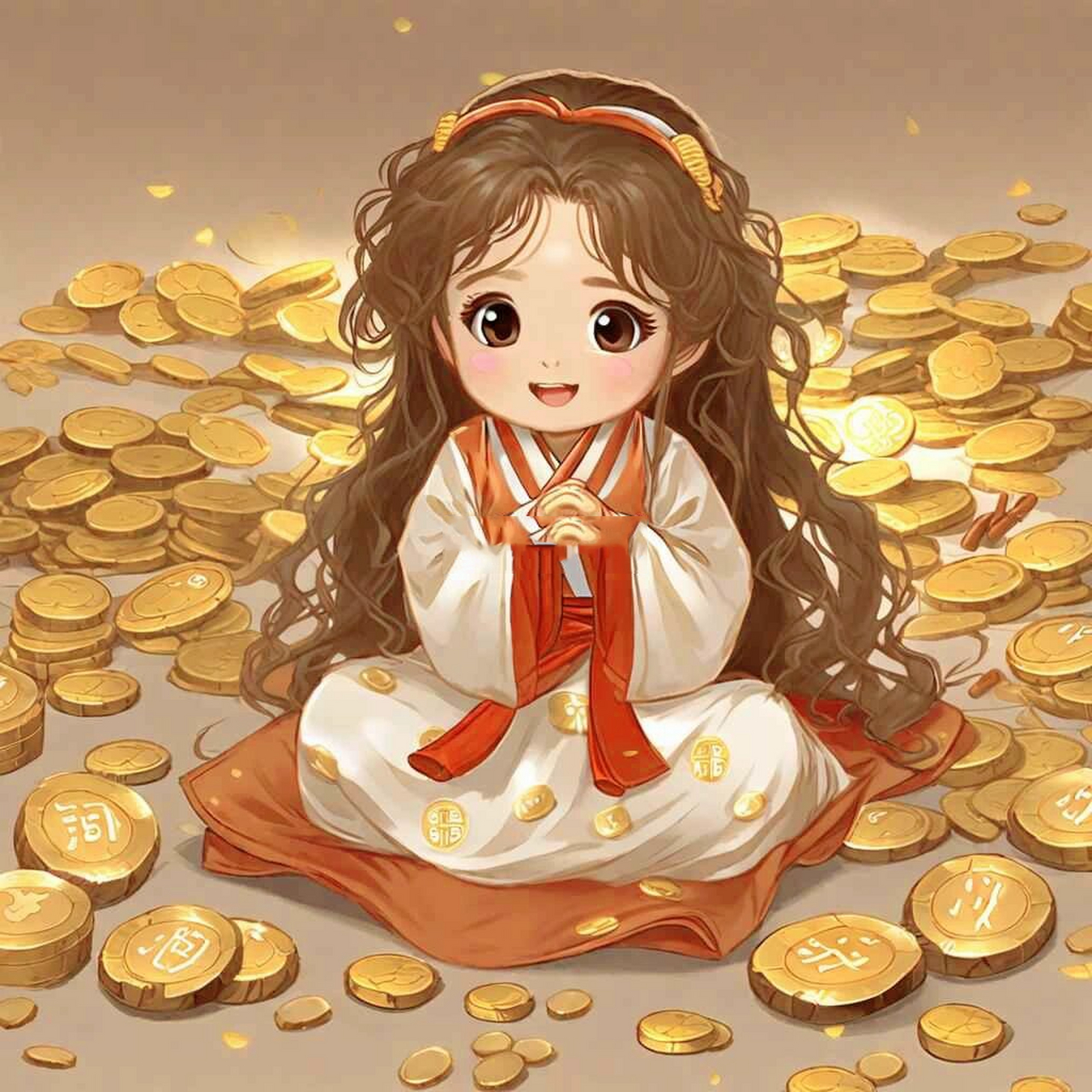 招财头像丨财源滚滚暴富头像,越用越发财 95新的一年,祝大家发发发!