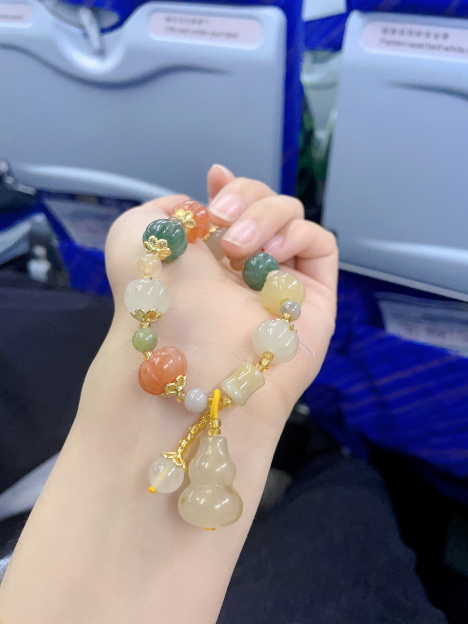 法喜寺手串 去杭州法喜寺玩儿,真的超喜欢这个南瓜手串,跟传承真的很