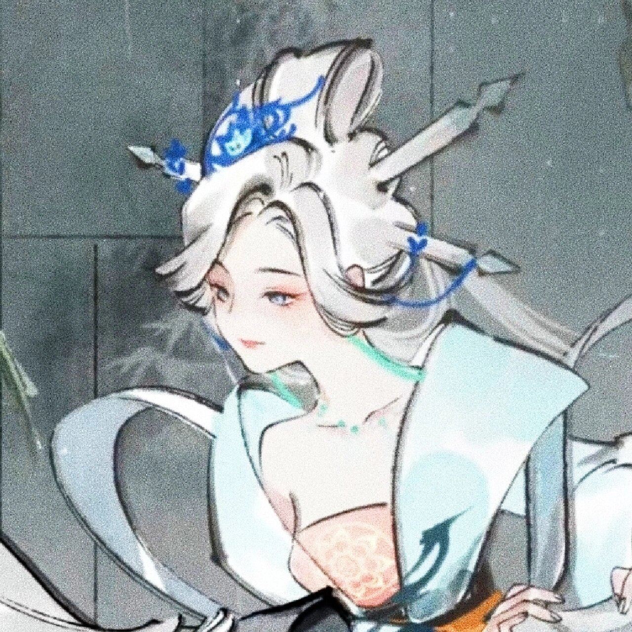 【情侣头像】干将莫邪画中仙第二弹       自截自修干将莫邪画中仙