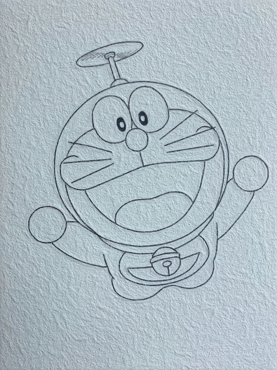 今日哆啦a梦简笔画,喜欢的点个赞,谢谢啦