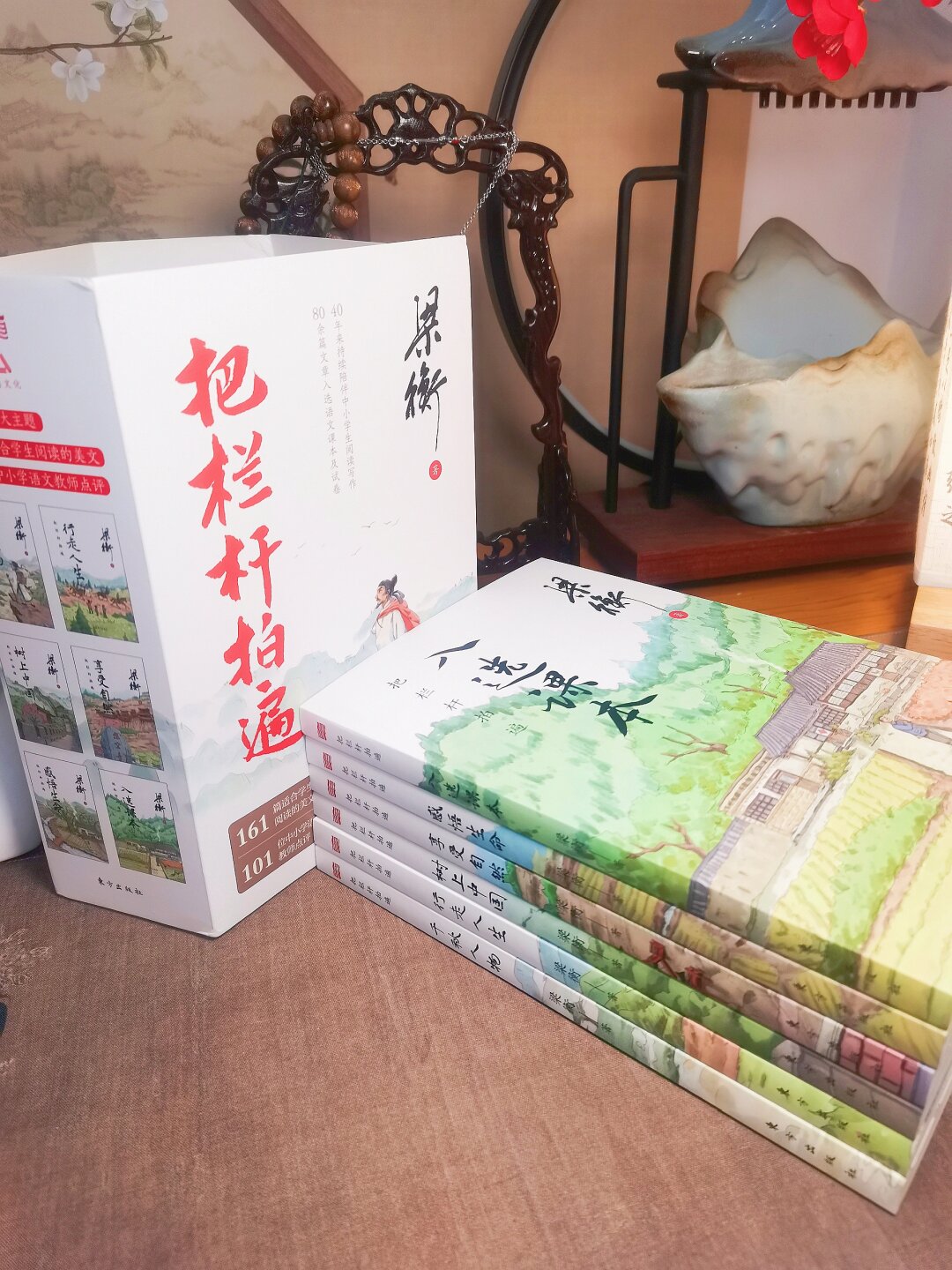 书名:《把栏杆拍遍》(6册) 作者:梁衡 出品:郎卷文化