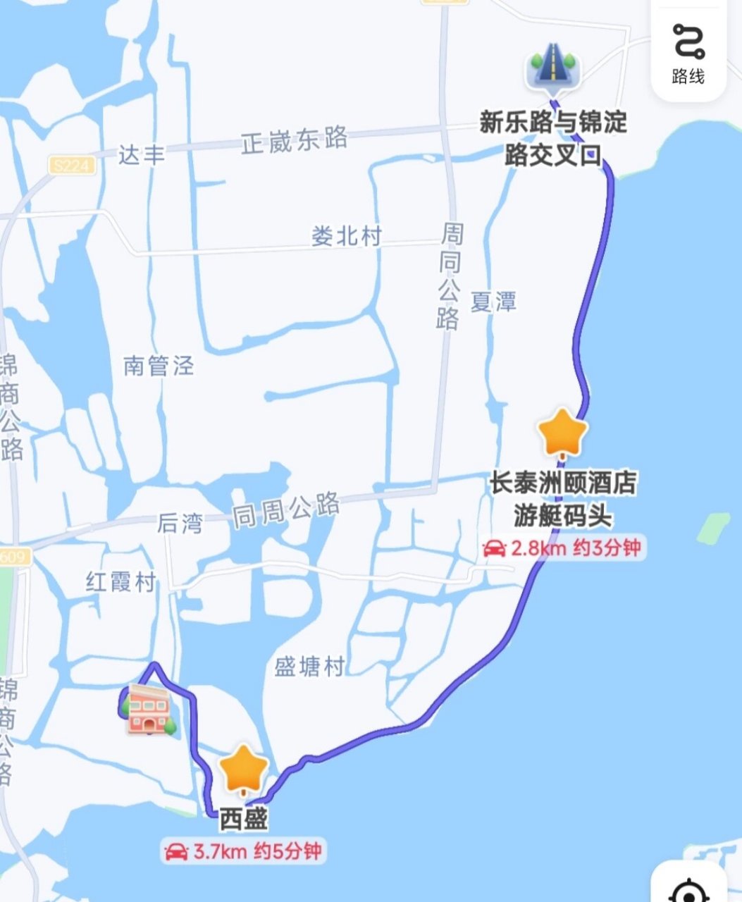 淀山湖环湖大道介绍图片