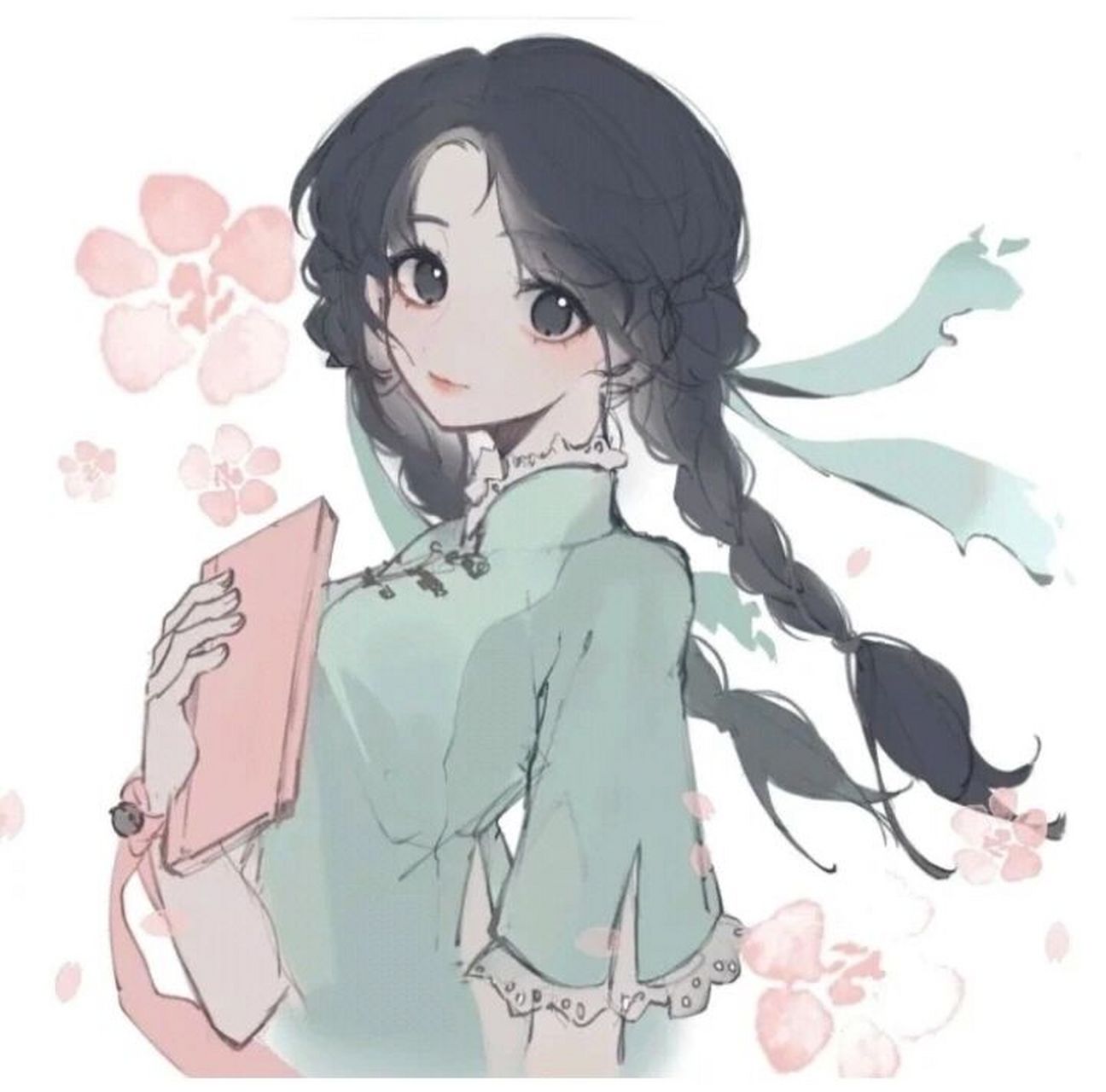 西施 诗雨江南头像 "二十四桥的月亮又照着谁的心事写作了无字诗行""