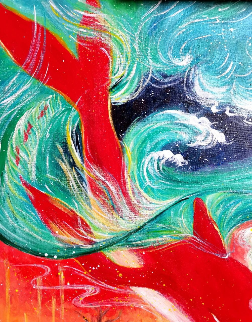 浅摹一下《大鱼海棠》||附步骤图 北冥有鱼,其名为鲲