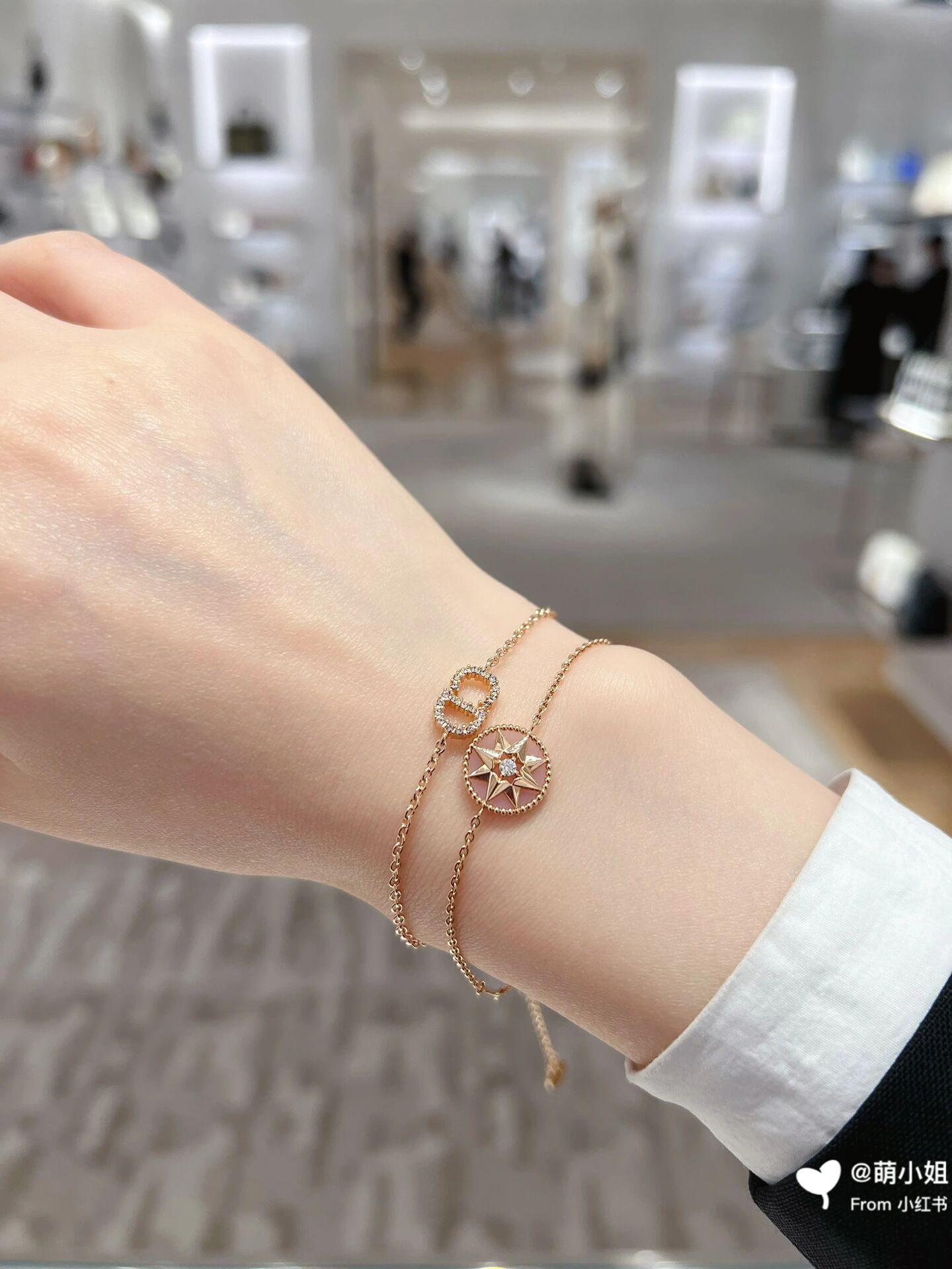 7899 cd dior 搭配 dior圣诞款 dior手链罗盘玫瑰
